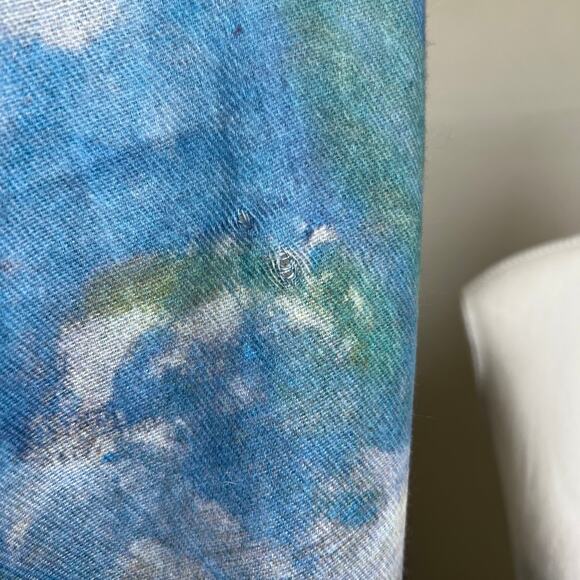 Monet Woman With A Parisol Painting Watercolor Printed Artsy Scarf Shawl Wrap - Picture 10 of 10
